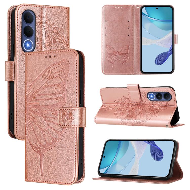 Embossed Butterfly Leather Phone Case, For vivo iQOO Neo11 Ultra 5G, For vivo iQOO Z11S 5G / V80 Lite 5G, For vivo X500 Pro 5G, For vivo X500 Pro Max 5G, For vivo X300 FE 5G Russia / 5G Zeiss, For vivo X300s 5G, For vivo V70 FE 5G                      ...