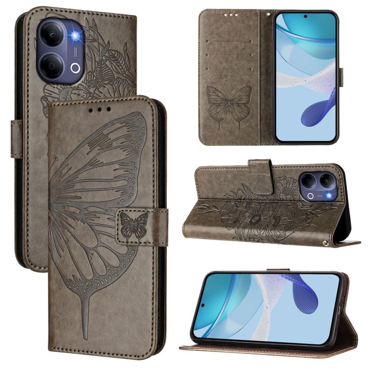 Embossed Butterfly Leather Phone Case, For vivo iQOO Neo11 Ultra 5G, For vivo iQOO Z11S 5G / V80 Lite 5G, For vivo X500 Pro 5G, For vivo X500 Pro Max 5G, For vivo X300 FE 5G Russia / 5G Zeiss, For vivo X300s 5G, For vivo V70 FE 5G                      ...