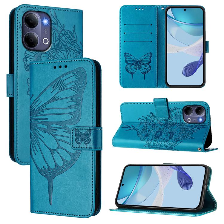Embossed Butterfly Leather Phone Case, For vivo iQOO Neo11 Ultra 5G, For vivo iQOO Z11S 5G / V80 Lite 5G, For vivo X500 Pro 5G, For vivo X500 Pro Max 5G, For vivo X300 FE 5G Russia / 5G Zeiss, For vivo X300s 5G, For vivo V70 FE 5G                      ...
