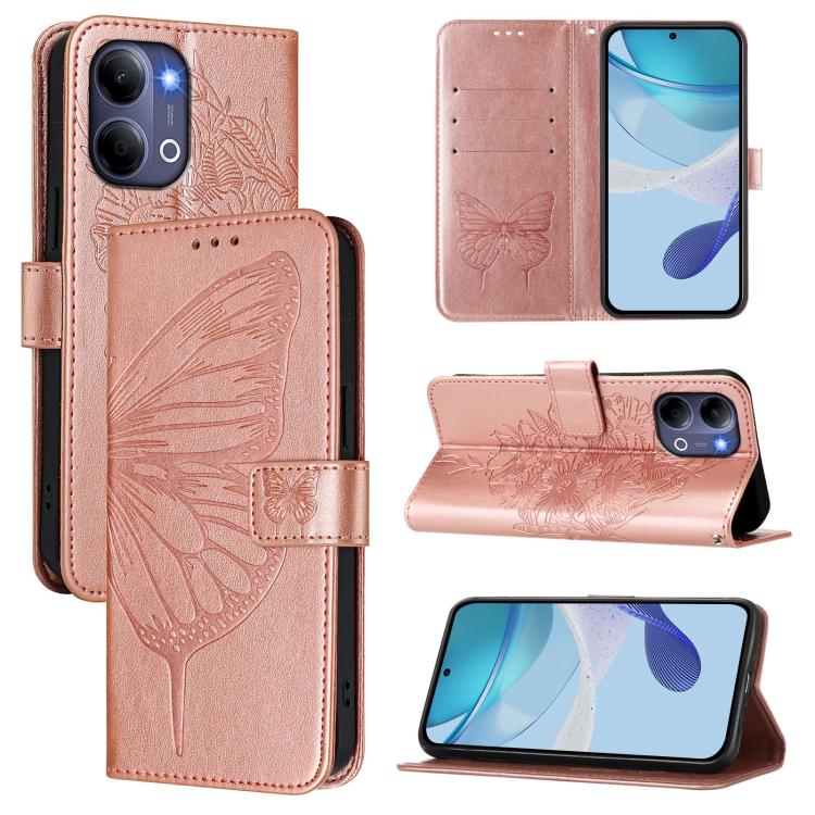 Embossed Butterfly Leather Phone Case, For vivo iQOO Neo11 Ultra 5G, For vivo iQOO Z11S 5G / V80 Lite 5G, For vivo X500 Pro 5G, For vivo X500 Pro Max 5G, For vivo X300 FE 5G Russia / 5G Zeiss, For vivo X300s 5G, For vivo V70 FE 5G                      ...