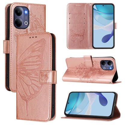 Embossed Butterfly Leather Phone Case, For vivo iQOO Neo11 Ultra 5G, For vivo iQOO Z11S 5G / V80 Lite 5G, For vivo X500 Pro 5G, For vivo X500 Pro Max 5G, For vivo X300 FE 5G Russia / 5G Zeiss, For vivo X300s 5G, For vivo V70 FE 5G                      ...