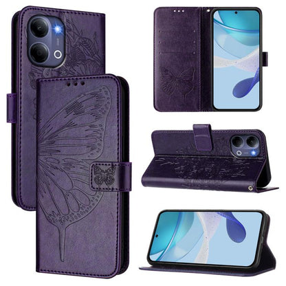 Embossed Butterfly Leather Phone Case, For vivo iQOO Neo11 Ultra 5G, For vivo iQOO Z11S 5G / V80 Lite 5G, For vivo X500 Pro 5G, For vivo X500 Pro Max 5G, For vivo X300 FE 5G Russia / 5G Zeiss, For vivo X300s 5G, For vivo V70 FE 5G                      ...
