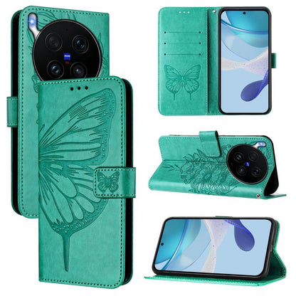 Embossed Butterfly Leather Phone Case, For vivo iQOO Neo11 Ultra 5G, For vivo iQOO Z11S 5G / V80 Lite 5G, For vivo X500 Pro 5G, For vivo X500 Pro Max 5G, For vivo X300 FE 5G Russia / 5G Zeiss, For vivo X300s 5G, For vivo V70 FE 5G                      ...
