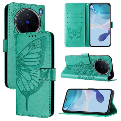Embossed Butterfly Leather Phone Case, For vivo iQOO Neo11 Ultra 5G, For vivo iQOO Z11S 5G / V80 Lite 5G, For vivo X500 Pro 5G, For vivo X500 Pro Max 5G, For vivo X300 FE 5G Russia / 5G Zeiss, For vivo X300s 5G, For vivo V70 FE 5G                      ...
