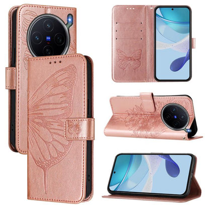 Embossed Butterfly Leather Phone Case, For vivo iQOO Neo11 Ultra 5G, For vivo iQOO Z11S 5G / V80 Lite 5G, For vivo X500 Pro 5G, For vivo X500 Pro Max 5G, For vivo X300 FE 5G Russia / 5G Zeiss, For vivo X300s 5G, For vivo V70 FE 5G                      ...