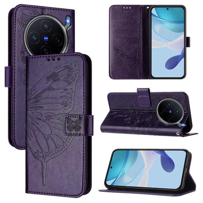 Embossed Butterfly Leather Phone Case, For vivo iQOO Neo11 Ultra 5G, For vivo iQOO Z11S 5G / V80 Lite 5G, For vivo X500 Pro 5G, For vivo X500 Pro Max 5G, For vivo X300 FE 5G Russia / 5G Zeiss, For vivo X300s 5G, For vivo V70 FE 5G                      ...