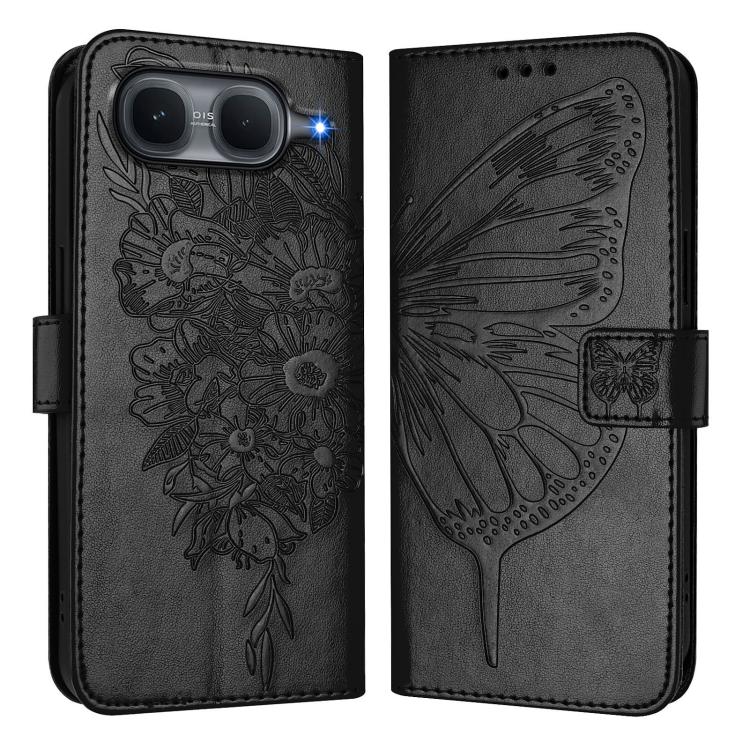 Embossed Butterfly Leather Phone Case, For vivo iQOO Neo11 Ultra 5G, For vivo iQOO Z11S 5G / V80 Lite 5G, For vivo X500 Pro 5G, For vivo X500 Pro Max 5G, For vivo X300 FE 5G Russia / 5G Zeiss, For vivo X300s 5G, For vivo V70 FE 5G                      ...
