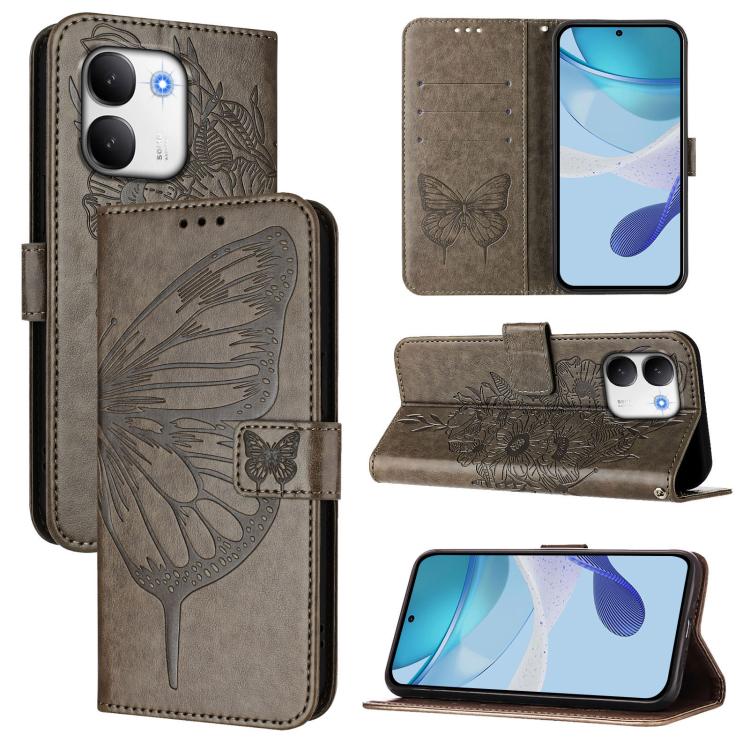 Embossed Butterfly Leather Phone Case, For vivo iQOO Neo11 Ultra 5G, For vivo iQOO Z11S 5G / V80 Lite 5G, For vivo X500 Pro 5G, For vivo X500 Pro Max 5G, For vivo X300 FE 5G Russia / 5G Zeiss, For vivo X300s 5G, For vivo V70 FE 5G                      ...