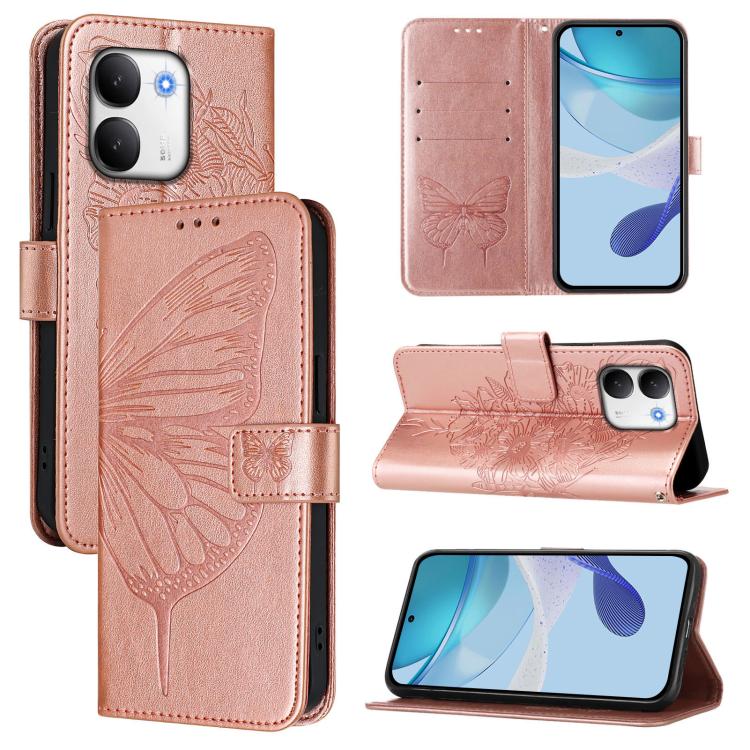 Embossed Butterfly Leather Phone Case, For vivo iQOO Neo11 Ultra 5G, For vivo iQOO Z11S 5G / V80 Lite 5G, For vivo X500 Pro 5G, For vivo X500 Pro Max 5G, For vivo X300 FE 5G Russia / 5G Zeiss, For vivo X300s 5G, For vivo V70 FE 5G                      ...