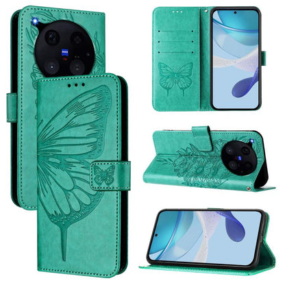 Embossed Butterfly Leather Phone Case, For vivo iQOO Neo11 Ultra 5G, For vivo iQOO Z11S 5G / V80 Lite 5G, For vivo X500 Pro 5G, For vivo X500 Pro Max 5G, For vivo X300 FE 5G Russia / 5G Zeiss, For vivo X300s 5G, For vivo V70 FE 5G                      ...
