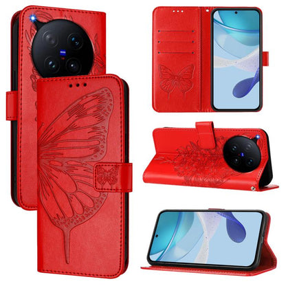 Embossed Butterfly Leather Phone Case, For vivo iQOO Neo11 Ultra 5G, For vivo iQOO Z11S 5G / V80 Lite 5G, For vivo X500 Pro 5G, For vivo X500 Pro Max 5G, For vivo X300 FE 5G Russia / 5G Zeiss, For vivo X300s 5G, For vivo V70 FE 5G                      ...