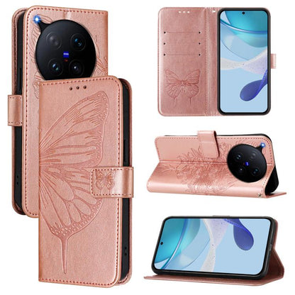 Embossed Butterfly Leather Phone Case, For vivo iQOO Neo11 Ultra 5G, For vivo iQOO Z11S 5G / V80 Lite 5G, For vivo X500 Pro 5G, For vivo X500 Pro Max 5G, For vivo X300 FE 5G Russia / 5G Zeiss, For vivo X300s 5G, For vivo V70 FE 5G                      ...