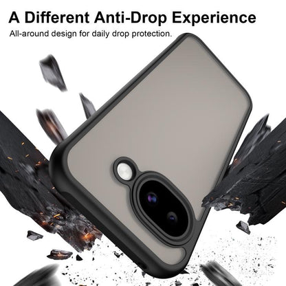 Fan Dun Series TPU Hybrid PC Frosted Phone Case, For Google Pixel 11a, For Google Pixel 11 Pro XL, For Google Pixel 11, For Google Pixel 10a, For Google Pixel 10 Pro XL, For Google Pixel 10 Pro, For Google Pixel 10, For Google Pixel 9a                 ...