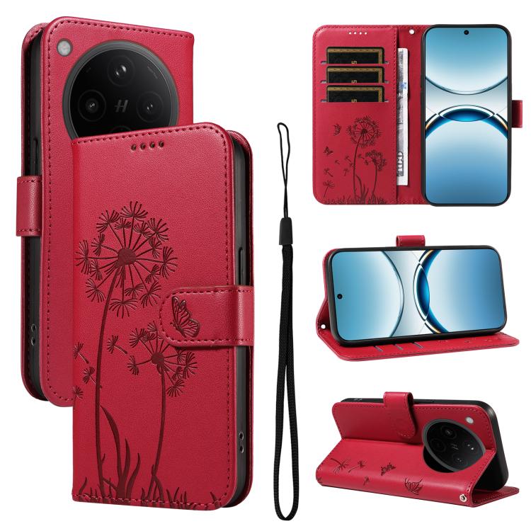 Dandelion Embossed Pattern Flip Leather Phone Case, For OPPO Find X9 Ultra 5G, For OPPO A6X 5G / A6 5G, For OPPO Reno15 Pro 5G Global, For OPPO Reno15 5G Global, For OPPO Find X9, For OPPO A6 Pro 4G / 5G Global, For OPPO Find X9 Pro                    ...