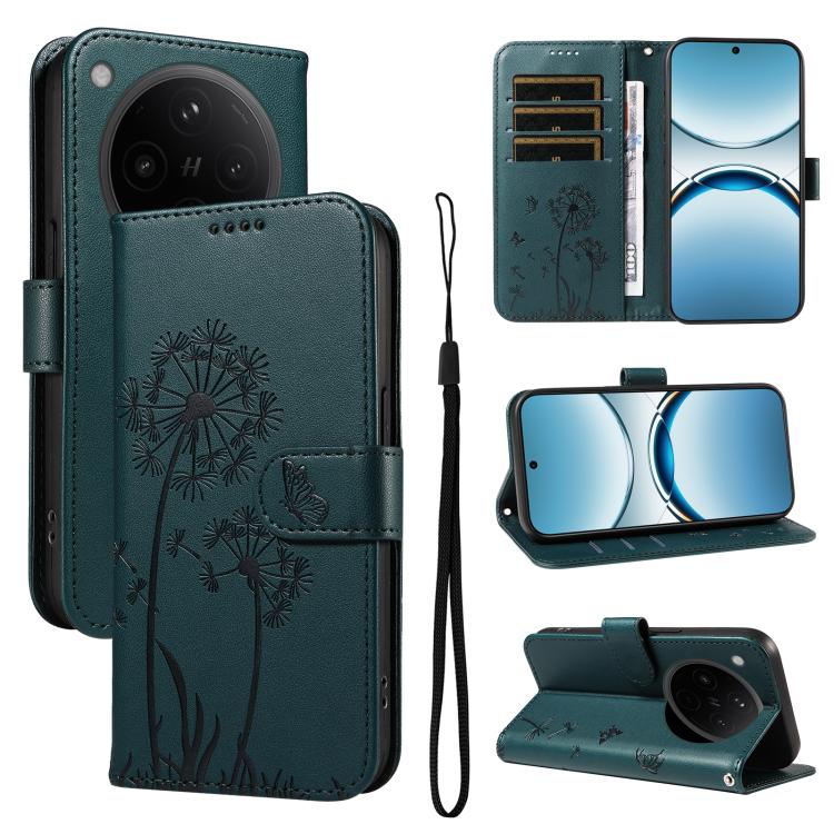 Dandelion Embossed Pattern Flip Leather Phone Case, For OPPO Find X9 Ultra 5G, For OPPO A6X 5G / A6 5G, For OPPO Reno15 Pro 5G Global, For OPPO Reno15 5G Global, For OPPO Find X9, For OPPO A6 Pro 4G / 5G Global, For OPPO Find X9 Pro                    ...