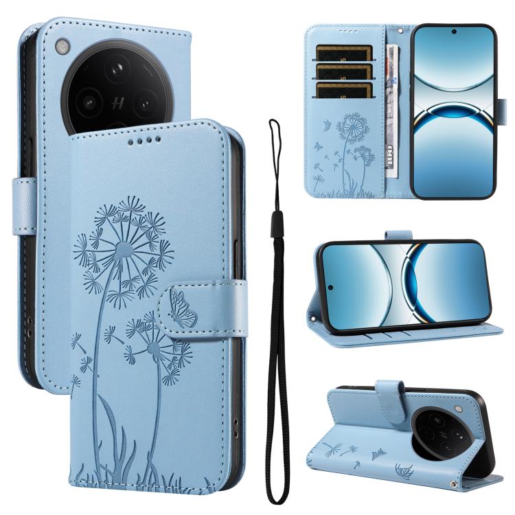 Dandelion Embossed Pattern Flip Leather Phone Case, For OPPO Find X9 Ultra 5G, For OPPO A6X 5G / A6 5G, For OPPO Reno15 Pro 5G Global, For OPPO Reno15 5G Global, For OPPO Find X9, For OPPO A6 Pro 4G / 5G Global, For OPPO Find X9 Pro                    ...