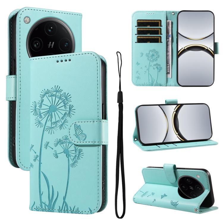 Dandelion Embossed Pattern Flip Leather Phone Case, For OPPO Find X9 Ultra 5G, For OPPO A6X 5G / A6 5G, For OPPO Reno15 Pro 5G Global, For OPPO Reno15 5G Global, For OPPO Find X9, For OPPO A6 Pro 4G / 5G Global, For OPPO Find X9 Pro                    ...