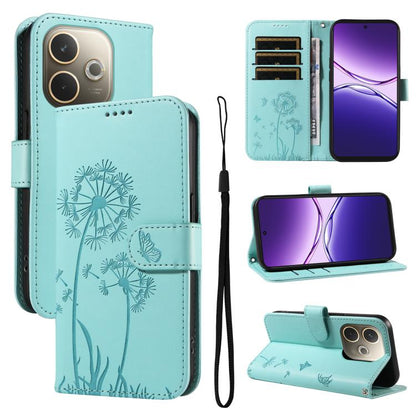 Dandelion Embossed Pattern Flip Leather Phone Case, For OPPO Find X9 Ultra 5G, For OPPO A6X 5G / A6 5G, For OPPO Reno15 Pro 5G Global, For OPPO Reno15 5G Global, For OPPO Find X9, For OPPO A6 Pro 4G / 5G Global, For OPPO Find X9 Pro                    ...