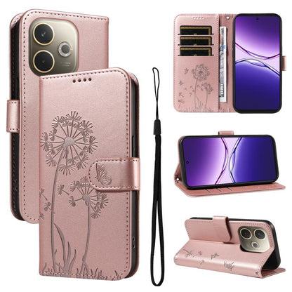Dandelion Embossed Pattern Flip Leather Phone Case, For OPPO Find X9 Ultra 5G, For OPPO A6X 5G / A6 5G, For OPPO Reno15 Pro 5G Global, For OPPO Reno15 5G Global, For OPPO Find X9, For OPPO A6 Pro 4G / 5G Global, For OPPO Find X9 Pro                    ...