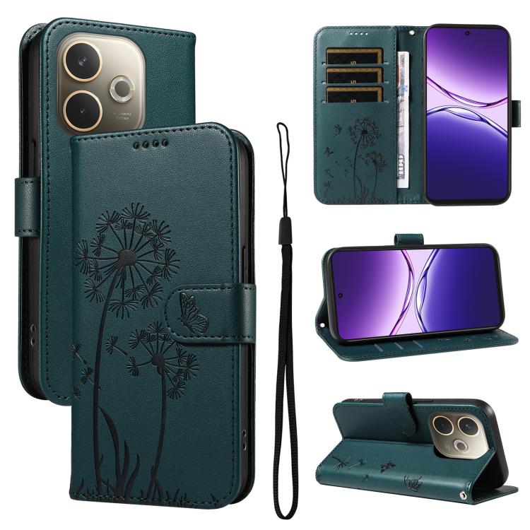Dandelion Embossed Pattern Flip Leather Phone Case, For OPPO Find X9 Ultra 5G, For OPPO A6X 5G / A6 5G, For OPPO Reno15 Pro 5G Global, For OPPO Reno15 5G Global, For OPPO Find X9, For OPPO A6 Pro 4G / 5G Global, For OPPO Find X9 Pro                    ...