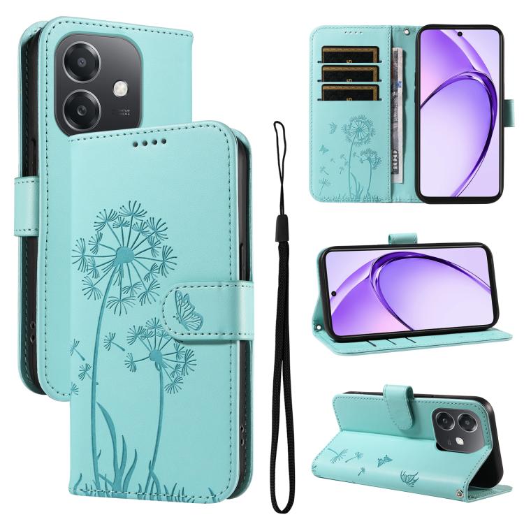 Dandelion Embossed Pattern Flip Leather Phone Case, For OPPO Find X9 Ultra 5G, For OPPO A6X 5G / A6 5G, For OPPO Reno15 Pro 5G Global, For OPPO Reno15 5G Global, For OPPO Find X9, For OPPO A6 Pro 4G / 5G Global, For OPPO Find X9 Pro                    ...