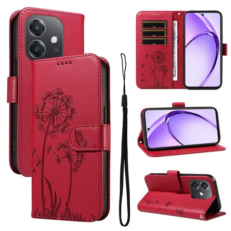 Dandelion Embossed Pattern Flip Leather Phone Case, For OPPO Find X9 Ultra 5G, For OPPO A6X 5G / A6 5G, For OPPO Reno15 Pro 5G Global, For OPPO Reno15 5G Global, For OPPO Find X9, For OPPO A6 Pro 4G / 5G Global, For OPPO Find X9 Pro                    ...