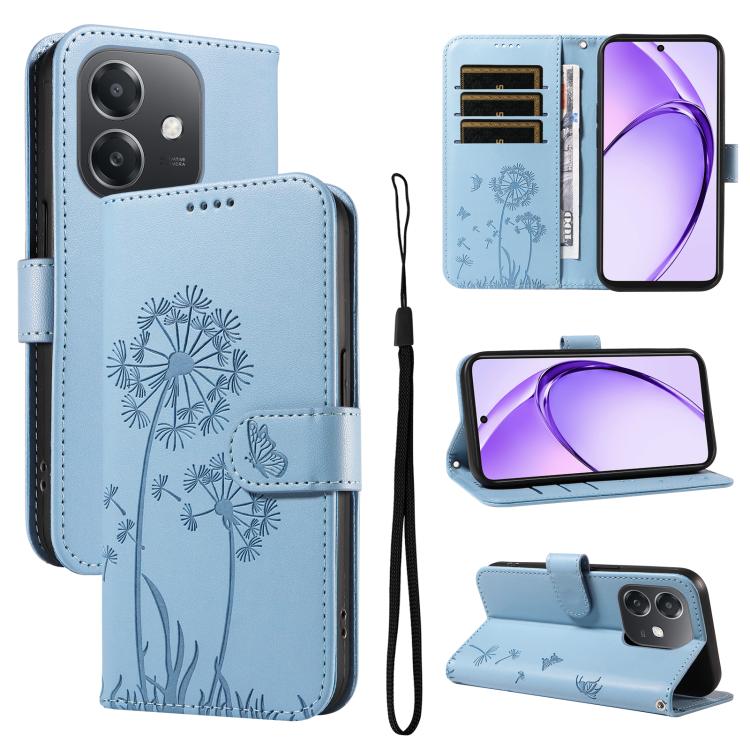 Dandelion Embossed Pattern Flip Leather Phone Case, For OPPO Find X9 Ultra 5G, For OPPO A6X 5G / A6 5G, For OPPO Reno15 Pro 5G Global, For OPPO Reno15 5G Global, For OPPO Find X9, For OPPO A6 Pro 4G / 5G Global, For OPPO Find X9 Pro                    ...