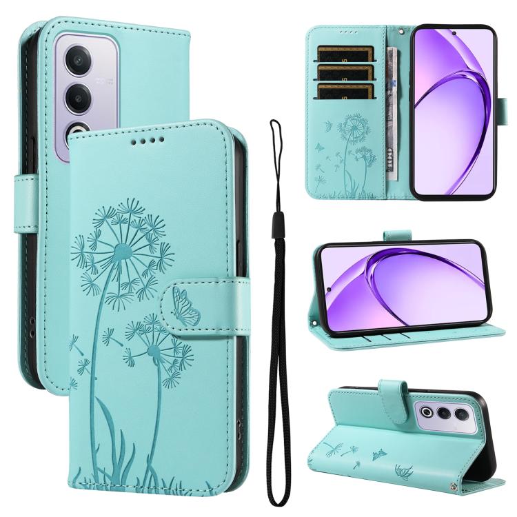 Dandelion Embossed Pattern Flip Leather Phone Case, For OPPO Find X9 Ultra 5G, For OPPO A6X 5G / A6 5G, For OPPO Reno15 Pro 5G Global, For OPPO Reno15 5G Global, For OPPO Find X9, For OPPO A6 Pro 4G / 5G Global, For OPPO Find X9 Pro                    ...