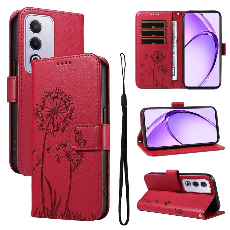 Dandelion Embossed Pattern Flip Leather Phone Case, For OPPO Find X9 Ultra 5G, For OPPO A6X 5G / A6 5G, For OPPO Reno15 Pro 5G Global, For OPPO Reno15 5G Global, For OPPO Find X9, For OPPO A6 Pro 4G / 5G Global, For OPPO Find X9 Pro                    ...