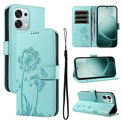 Dandelion Embossed Pattern Flip Leather Phone Case, For OPPO Find X9 Ultra 5G, For OPPO A6X 5G / A6 5G, For OPPO Reno15 Pro 5G Global, For OPPO Reno15 5G Global, For OPPO Find X9, For OPPO A6 Pro 4G / 5G Global, For OPPO Find X9 Pro                    ...