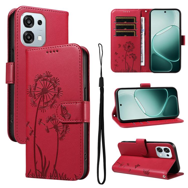 Dandelion Embossed Pattern Flip Leather Phone Case, For OPPO Find X9 Ultra 5G, For OPPO A6X 5G / A6 5G, For OPPO Reno15 Pro 5G Global, For OPPO Reno15 5G Global, For OPPO Find X9, For OPPO A6 Pro 4G / 5G Global, For OPPO Find X9 Pro                    ...