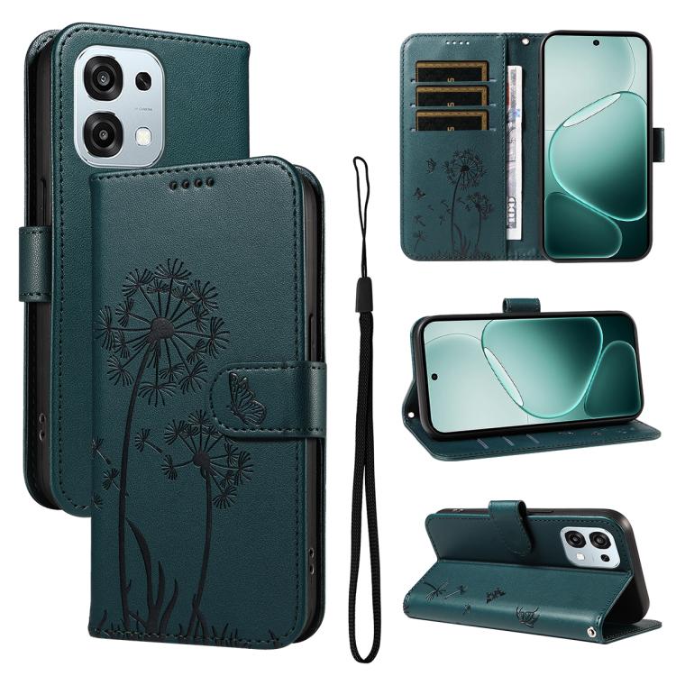 Dandelion Embossed Pattern Flip Leather Phone Case, For OPPO Find X9 Ultra 5G, For OPPO A6X 5G / A6 5G, For OPPO Reno15 Pro 5G Global, For OPPO Reno15 5G Global, For OPPO Find X9, For OPPO A6 Pro 4G / 5G Global, For OPPO Find X9 Pro                    ...