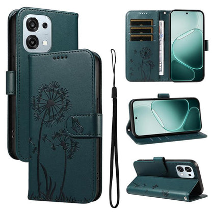 Dandelion Embossed Pattern Flip Leather Phone Case, For OPPO Find X9 Ultra 5G, For OPPO A6X 5G / A6 5G, For OPPO Reno15 Pro 5G Global, For OPPO Reno15 5G Global, For OPPO Find X9, For OPPO A6 Pro 4G / 5G Global, For OPPO Find X9 Pro                    ...