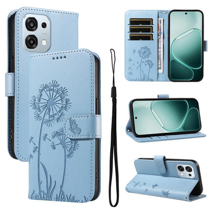 Dandelion Embossed Pattern Flip Leather Phone Case, For OPPO Find X9 Ultra 5G, For OPPO A6X 5G / A6 5G, For OPPO Reno15 Pro 5G Global, For OPPO Reno15 5G Global, For OPPO Find X9, For OPPO A6 Pro 4G / 5G Global, For OPPO Find X9 Pro                    ...