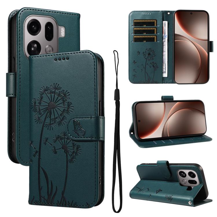 Dandelion Embossed Pattern Flip Leather Phone Case, For OPPO Find X9 Ultra 5G, For OPPO A6X 5G / A6 5G, For OPPO Reno15 Pro 5G Global, For OPPO Reno15 5G Global, For OPPO Find X9, For OPPO A6 Pro 4G / 5G Global, For OPPO Find X9 Pro                    ...