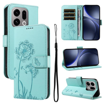 Dandelion Embossed Pattern Flip Leather Phone Case, For OPPO Find X9 Ultra 5G, For OPPO A6X 5G / A6 5G, For OPPO Reno15 Pro 5G Global, For OPPO Reno15 5G Global, For OPPO Find X9, For OPPO A6 Pro 4G / 5G Global, For OPPO Find X9 Pro                    ...