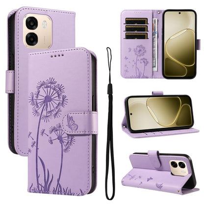 Dandelion Embossed Pattern Flip Leather Phone Case, For OPPO Find X9 Ultra 5G, For OPPO A6X 5G / A6 5G, For OPPO Reno15 Pro 5G Global, For OPPO Reno15 5G Global, For OPPO Find X9, For OPPO A6 Pro 4G / 5G Global, For OPPO Find X9 Pro                    ...
