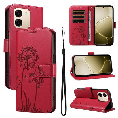 Dandelion Embossed Pattern Flip Leather Phone Case, For OPPO Find X9 Ultra 5G, For OPPO A6X 5G / A6 5G, For OPPO Reno15 Pro 5G Global, For OPPO Reno15 5G Global, For OPPO Find X9, For OPPO A6 Pro 4G / 5G Global, For OPPO Find X9 Pro                    ...