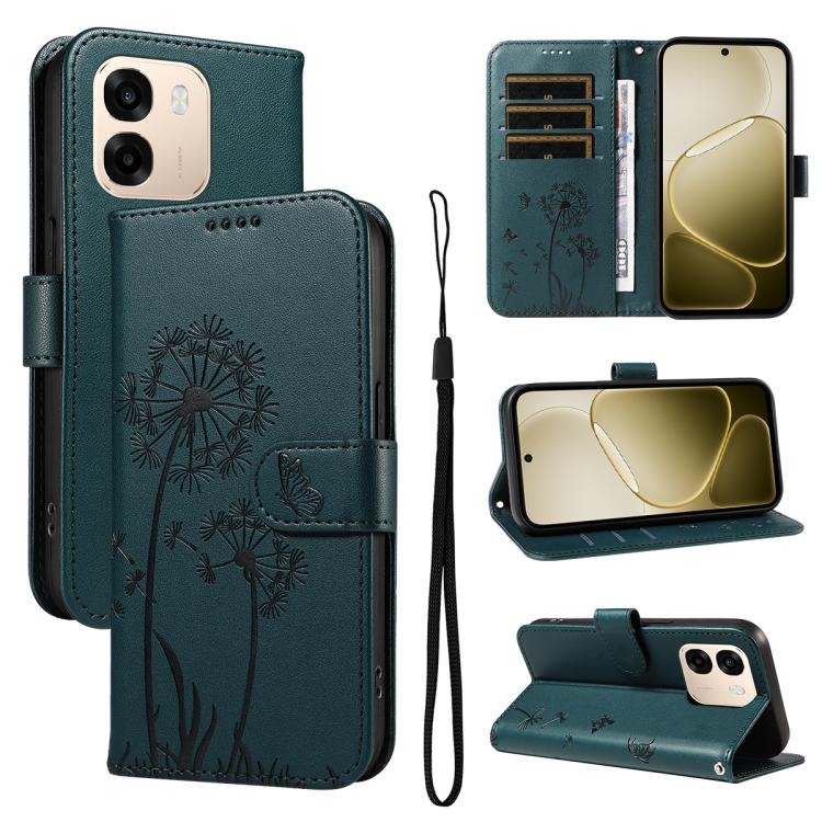Dandelion Embossed Pattern Flip Leather Phone Case, For OPPO Find X9 Ultra 5G, For OPPO A6X 5G / A6 5G, For OPPO Reno15 Pro 5G Global, For OPPO Reno15 5G Global, For OPPO Find X9, For OPPO A6 Pro 4G / 5G Global, For OPPO Find X9 Pro                    ...