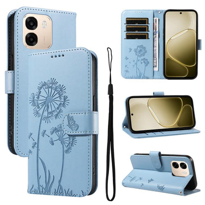 Dandelion Embossed Pattern Flip Leather Phone Case, For OPPO Find X9 Ultra 5G, For OPPO A6X 5G / A6 5G, For OPPO Reno15 Pro 5G Global, For OPPO Reno15 5G Global, For OPPO Find X9, For OPPO A6 Pro 4G / 5G Global, For OPPO Find X9 Pro                    ...
