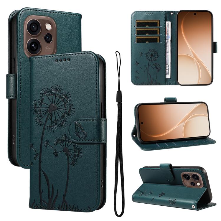 Dandelion Embossed Pattern Flip Leather Phone Case, For OPPO Find X9 Ultra 5G, For OPPO A6X 5G / A6 5G, For OPPO Reno15 Pro 5G Global, For OPPO Reno15 5G Global, For OPPO Find X9, For OPPO A6 Pro 4G / 5G Global, For OPPO Find X9 Pro                    ...