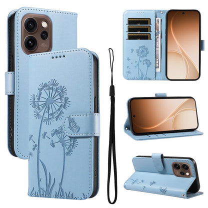 Dandelion Embossed Pattern Flip Leather Phone Case, For OPPO Find X9 Ultra 5G, For OPPO A6X 5G / A6 5G, For OPPO Reno15 Pro 5G Global, For OPPO Reno15 5G Global, For OPPO Find X9, For OPPO A6 Pro 4G / 5G Global, For OPPO Find X9 Pro                    ...