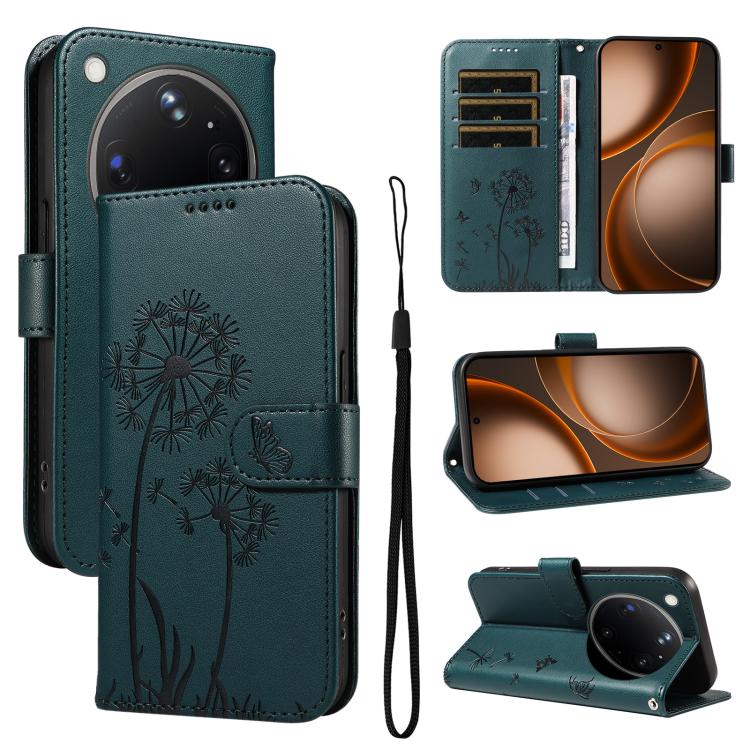 Dandelion Embossed Pattern Flip Leather Phone Case, For OPPO Find X9 Ultra 5G, For OPPO A6X 5G / A6 5G, For OPPO Reno15 Pro 5G Global, For OPPO Reno15 5G Global, For OPPO Find X9, For OPPO A6 Pro 4G / 5G Global, For OPPO Find X9 Pro                    ...