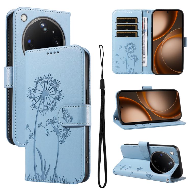Dandelion Embossed Pattern Flip Leather Phone Case, For OPPO Find X9 Ultra 5G, For OPPO A6X 5G / A6 5G, For OPPO Reno15 Pro 5G Global, For OPPO Reno15 5G Global, For OPPO Find X9, For OPPO A6 Pro 4G / 5G Global, For OPPO Find X9 Pro                    ...