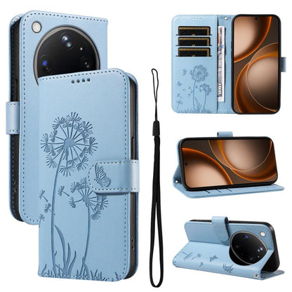 Dandelion Embossed Pattern Flip Leather Phone Case, For OPPO Find X9 Ultra 5G, For OPPO A6X 5G / A6 5G, For OPPO Reno15 Pro 5G Global, For OPPO Reno15 5G Global, For OPPO Find X9, For OPPO A6 Pro 4G / 5G Global, For OPPO Find X9 Pro                    ...