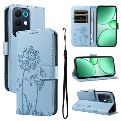 Dandelion Embossed Pattern Flip Leather Phone Case, For Realme 16T 5G, For Realme 16 Pro+ 5G Global, For Realme 16 Pro 5G Global, For Realme P4x 5G, For Realme C85 5G / 15X 5G India, For Realme C85 Pro 4G, For Realme 15T 5G, For Realme C71 4G India    ...
