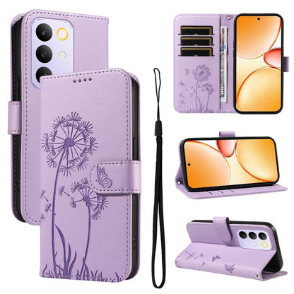 Dandelion Embossed Pattern Flip Leather Phone Case, For Realme 16T 5G, For Realme 16 Pro+ 5G Global, For Realme 16 Pro 5G Global, For Realme P4x 5G, For Realme C85 5G / 15X 5G India, For Realme C85 Pro 4G, For Realme 15T 5G, For Realme C71 4G India    ...