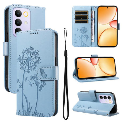 Dandelion Embossed Pattern Flip Leather Phone Case, For Realme 16T 5G, For Realme 16 Pro+ 5G Global, For Realme 16 Pro 5G Global, For Realme P4x 5G, For Realme C85 5G / 15X 5G India, For Realme C85 Pro 4G, For Realme 15T 5G, For Realme C71 4G India    ...