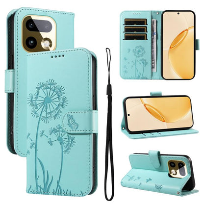 Dandelion Embossed Pattern Flip Leather Phone Case, For Realme 16T 5G, For Realme 16 Pro+ 5G Global, For Realme 16 Pro 5G Global, For Realme P4x 5G, For Realme C85 5G / 15X 5G India, For Realme C85 Pro 4G, For Realme 15T 5G, For Realme C71 4G India    ...