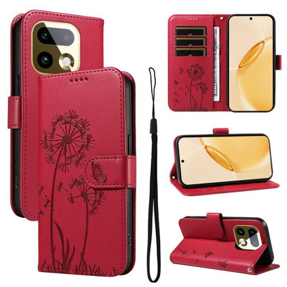 Dandelion Embossed Pattern Flip Leather Phone Case, For Realme 16T 5G, For Realme 16 Pro+ 5G Global, For Realme 16 Pro 5G Global, For Realme P4x 5G, For Realme C85 5G / 15X 5G India, For Realme C85 Pro 4G, For Realme 15T 5G, For Realme C71 4G India    ...